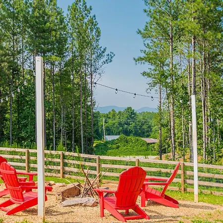Rustic Roost-5 Acres, Fenced, Fire Pit, Rv Option & Mtn View Villa Dahlonega Exterior photo